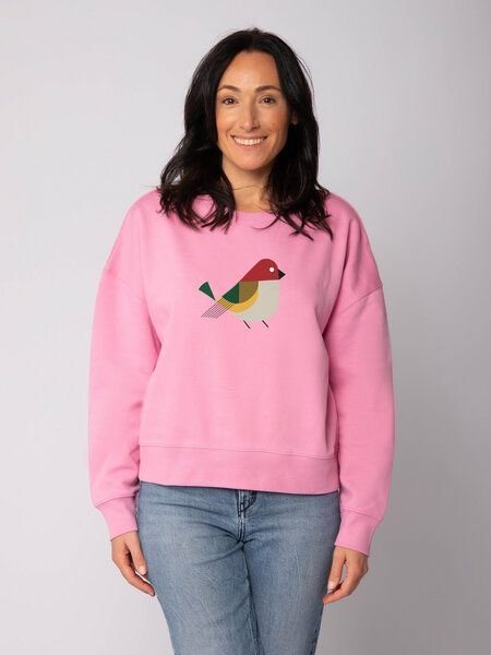 watapparel Sweatshirt Frauen Vogel