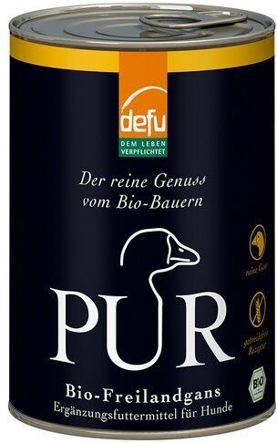 defu Bio Hundefutter PUR Freilandgans