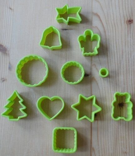 Biodora Keksausstecher 11er Set für Plätzchen