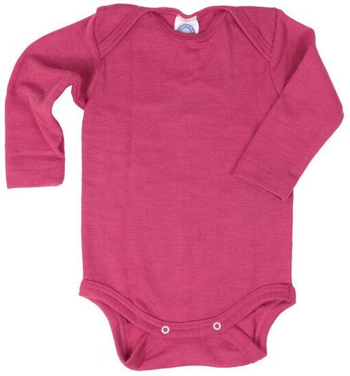 Cosilana Baby-Body Langarm Wolle Seide