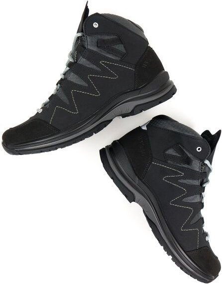 Will's Vegan Shop Wasserdichte Wanderschuhe Grau Damen