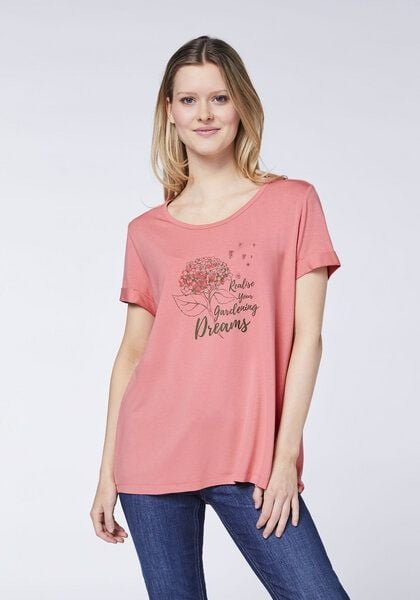 Gardena Print-Shirt aus Viskose-Elasthanmix