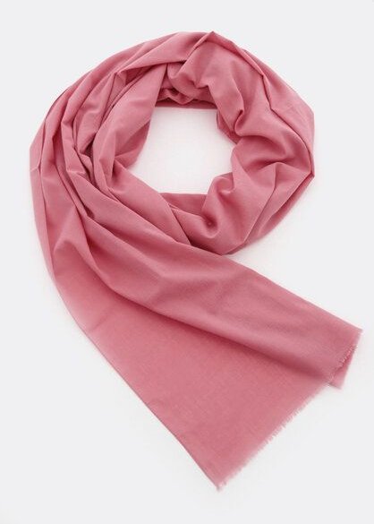 Djian Weicher Schal aus 100% Bio-Baumwolle – Basic