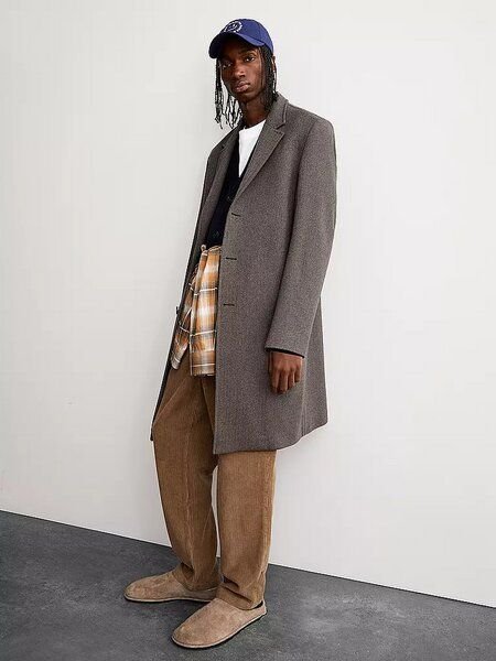 ARMEDANGELS PAABLO Herren Mantel aus recycelter Wolle