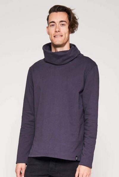 LUMEN organic Pullover SWEAT dunkelgrau