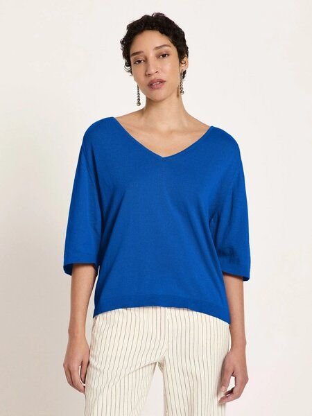 LANIUS Strickshirt aus Bio-Baumwolle