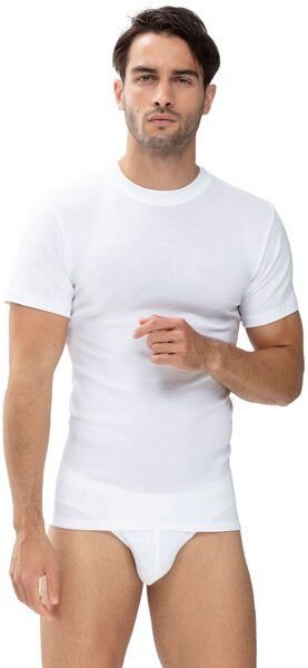 Mey Herren T-Shirt Unterhemd aus Pima Baumwolle Weiss