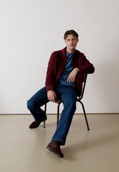 Givn Berlin Overshirt GBCURT aus Bio-Baumwollcord