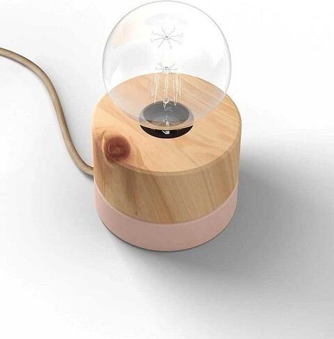 ALMUT von Wildheim Tischlampe Zirben Holz angesagte Pastelltöne skandinavisches Design