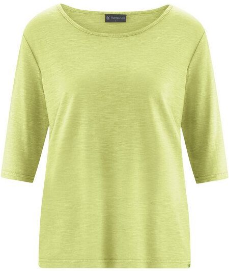 Hempage Damen Halbarm T-Shirt Hanf/Biobaumwolle
