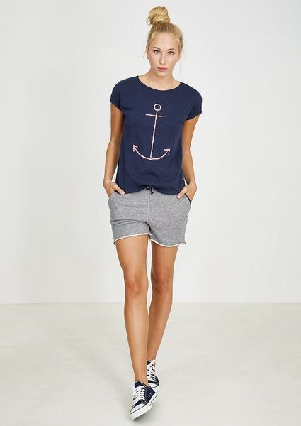 recolution T-Shirt #ANCHOR navy blau