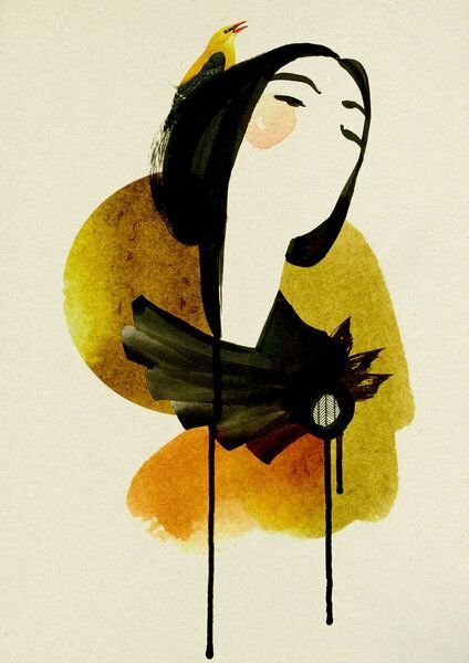 Photocircle Poster / Leinwandbild - Doll 1