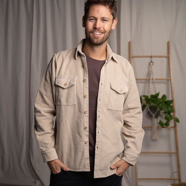 Vresh Clothing Vloyd - Cord Hemd aus Biobaumwolle