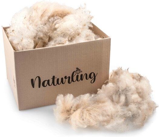 naturling Schafwolle - Dünger Schneckenschutz und Wasserspeicher