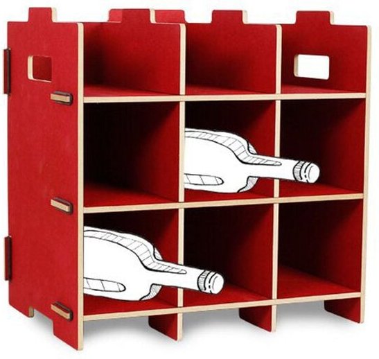 WERKHAUS Weinregal I stapelbar