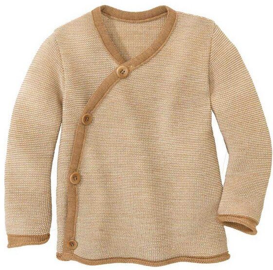 Disana Baby Melange-Jacke Schurwolle kbT-Merino