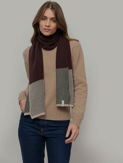 Rifò - Circular Fashion Made in Italy Schal Teresa aus Recycelter Kaschmirwolle