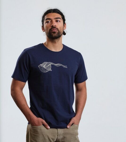 GARY MASH T-Shirt Muschel aus Biobaumwolle