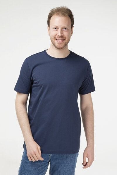 Evermind Herren T-Shirt mit Rundhalsausschnitt