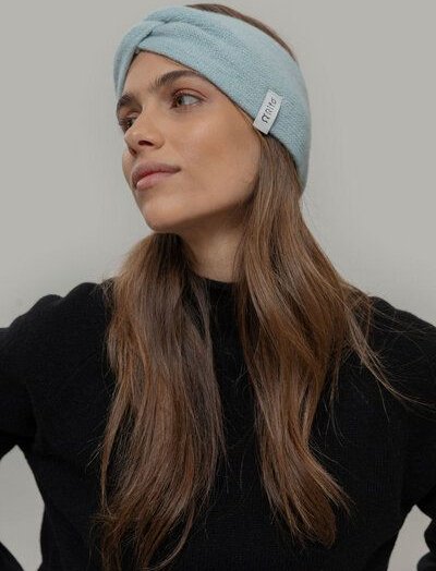 Rifò - Circular Fashion Made in Italy Strinband Nadia aus Recycelter Kaschmirwolle