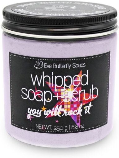 Thumbnail - Eve Butterfly Soaps Whipped Soap+Scrub "You will rock it"