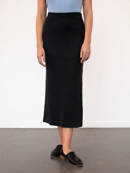 Rotholz Ribbed Tube Skirt - Damen Rock aus Bio-Baumwolle