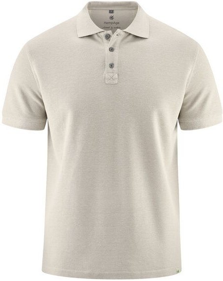 HempAge Herren Poloshirt Hanf/Biobaumwolle