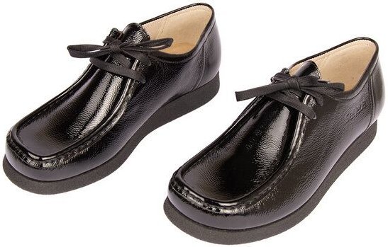 SaNeba Schnürschuh | Black Forest Lack