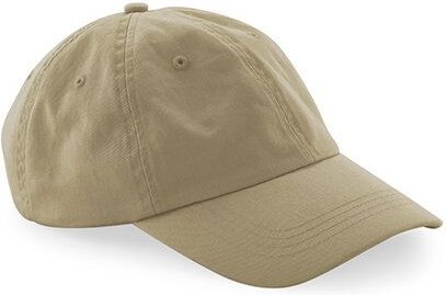 Beechfield Damen / Herren 6 Panel Basecap Dad Cap flaches Profil Kappe
