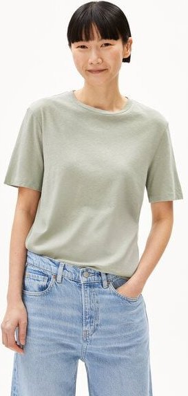 ARMEDANGELS LUALAA LINEN BLEND - Damen T-Shirt aus Leinen-Mix