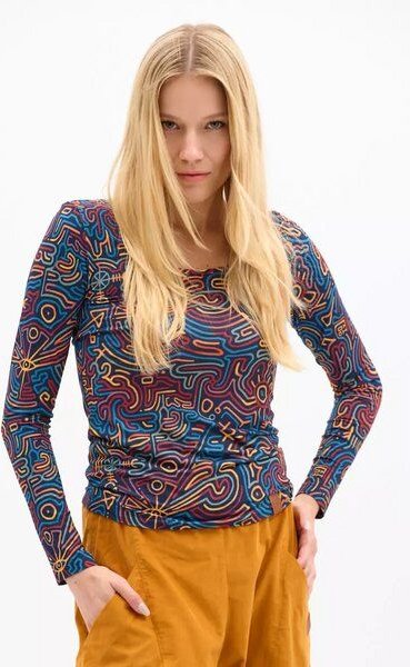 Thumbnail - KOKOworld Papaya Damen Longsleeve aus Viskose – weich, elastisch & nachhaltig – Fair produziert in EU – ideal für Yoga, ...