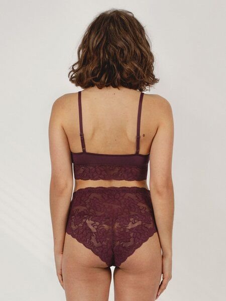 erlich textil Hermine Taillenslip mit Spitze aus Q-Nova, made in Europe