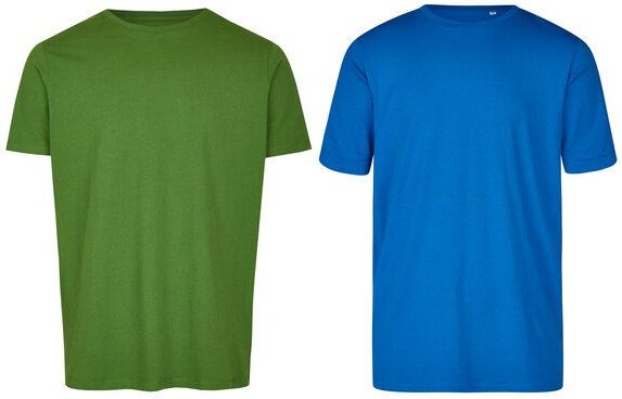 Brandless Basic Bio T-Shirt (Men Nr.3 ) Doublepack GOTS