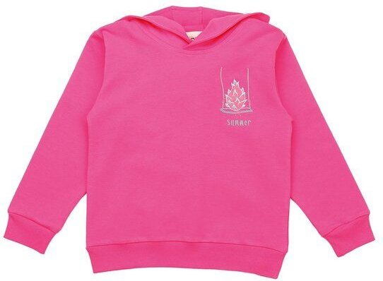 Cotokids Kinder Sweatshirt GOTS-zertifiziert Bio-Baumwolle pink – kuscheliges Langarm Oberteil von Walkiddy