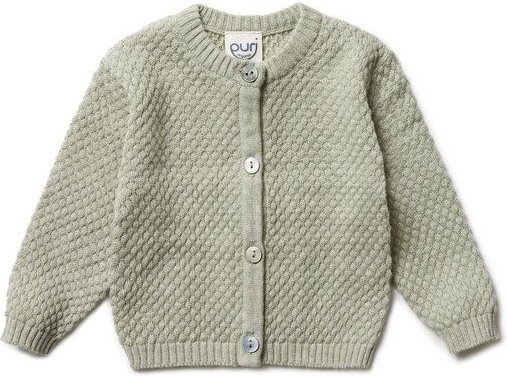 Puri Organic Baby Jacke Popcorn Bio Baumwolle Leinen