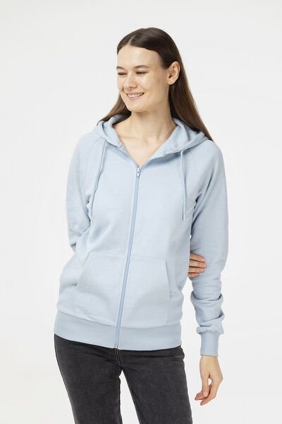 Evermind Unisex Kapuzenjacke aus Bio-Baumwolle