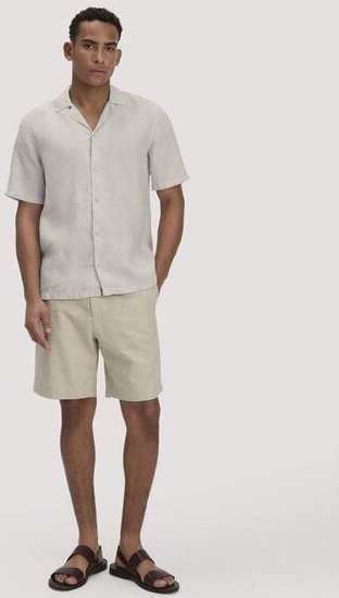 hessnatur Shorts ENEA Relaxed aus Bio-Baumwolle mit Leinen