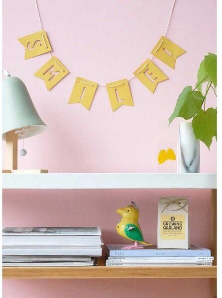 Niko Niko Girlande "Smile!" mit Wildblumensamen