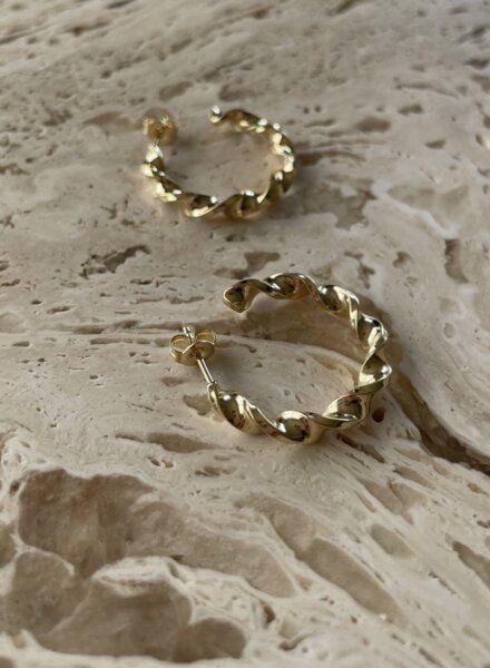 noemvri fashion label gedrehte hoops