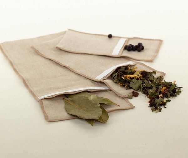 nahtur-design Teefilter aus 100% Bioleinen, Dauerfilter