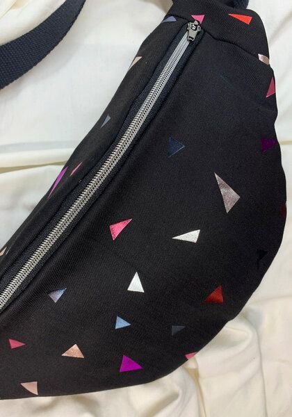 Lena Schokolade HipBag Glitter Small aus Bio-Baumwolle - versch. Varianten