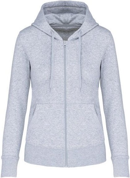 Greenspired Umweltfreundliches Kapuzensweatshirt mit Zip für Damen 280g/m² XS-XXL