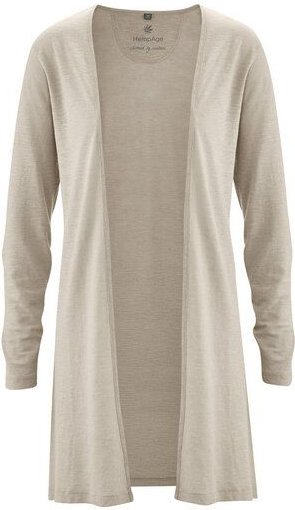 HempAge Lange Jersey Damenjacke Hanf/Biobaumwolle