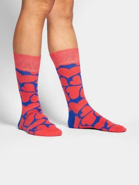DillySocks Bunte Socken, Bio Baumwolle, shaping love