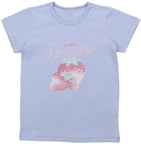 Cotokids Kinder T-Shirt helllila mit Printmotiv auf der Vorderseite – Walkiddy