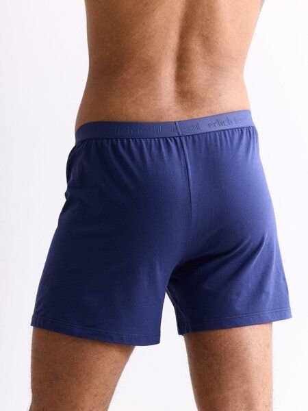 erlich textil Casual Cotton Boxers, weite Boxershorts aus Bio-Baumwolle, made in Europe