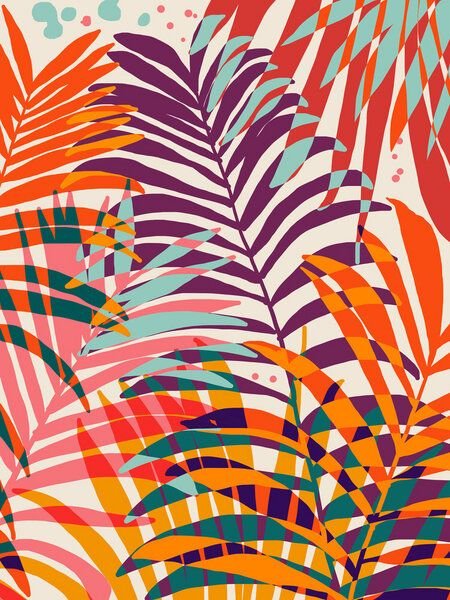 Photocircle Poster / Leinwandbild - Find Me Under The Palms