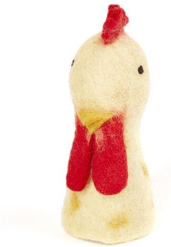 short'n'pietz Huhn als Filz Eierwärmer