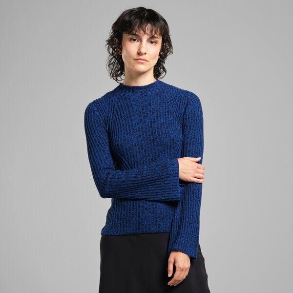 DEDICATED Langarmshirt Fide - Blue/Black