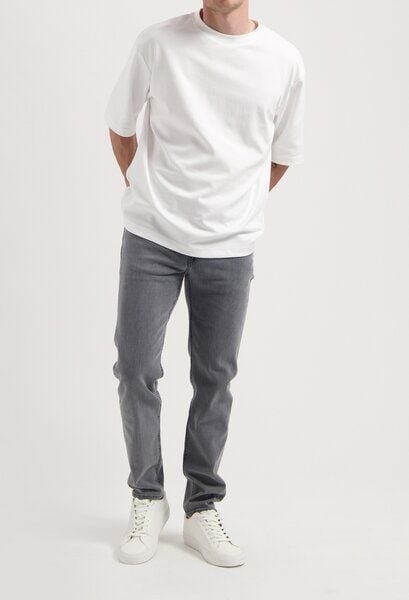 MUD Jeans Dunn Low Tapered - Light Grey